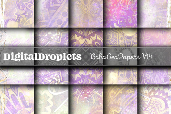 Boho Geo Papers Vol. 14 | Collection