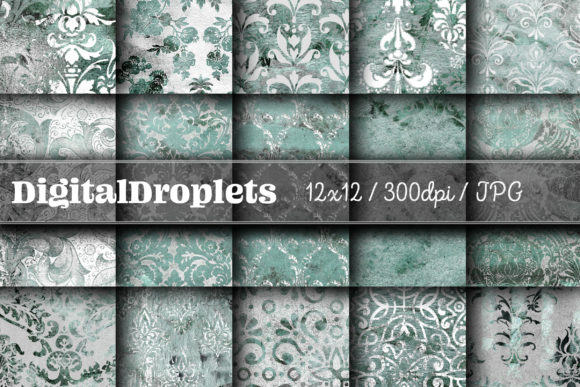 Bubble Gum Damask Vol. 24: Vintage Elegance for Modern Design