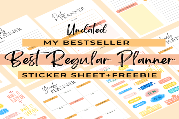 Daily, Monthly & Yearly Undated Planner: A Designer's Tool for Structured Creativity