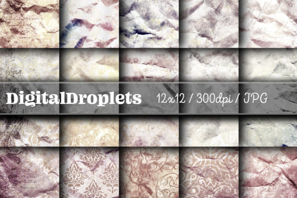 Elevate Your Designs with Golden Damask Dust Vol. 3