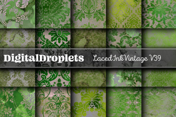 Laced Ink Vintage Vol. 39 | Collection: Timeless Texture for Modern Design