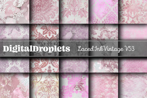 Laced Ink Vintage Vol. 53: Timeless Textures for Modern Design