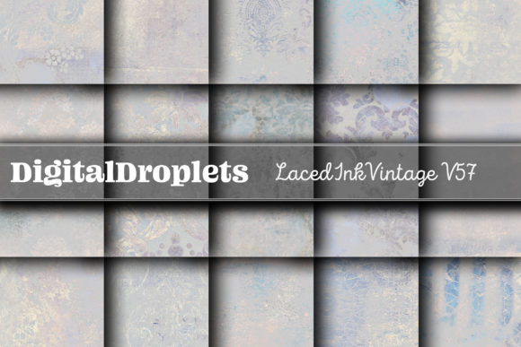 Laced Ink Vintage Vol. 57: A Designer's Guide to Timeless Texture
