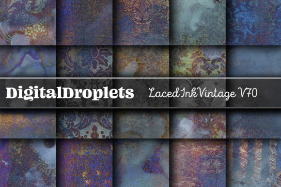 Laced Ink Vintage Vol. 70: Timeless Textures for Modern Design