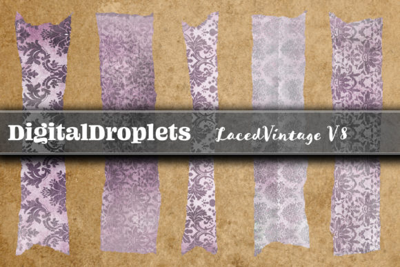 Laced Vintage Vol. 8: Elevate Projects with 180 Washi Tapes