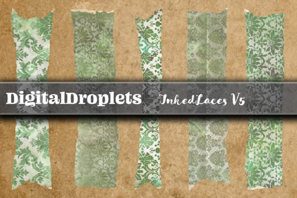 Unlock Creative Potential with Inked Laces Vol. 5 Washi Tape Assets